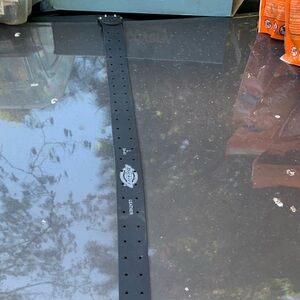 Dickies Black Leather Belt